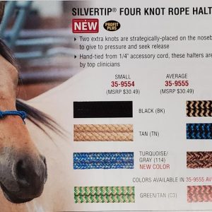 Rope Halter Fourknot Avg