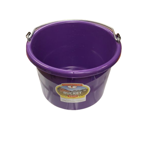 Bucket Rnd 8qt Purple
