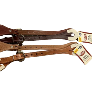 Spur Strap Rawhide Ends